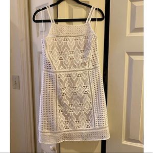 White Eyelet Dress
